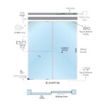 Single Sliding Door (1+1)